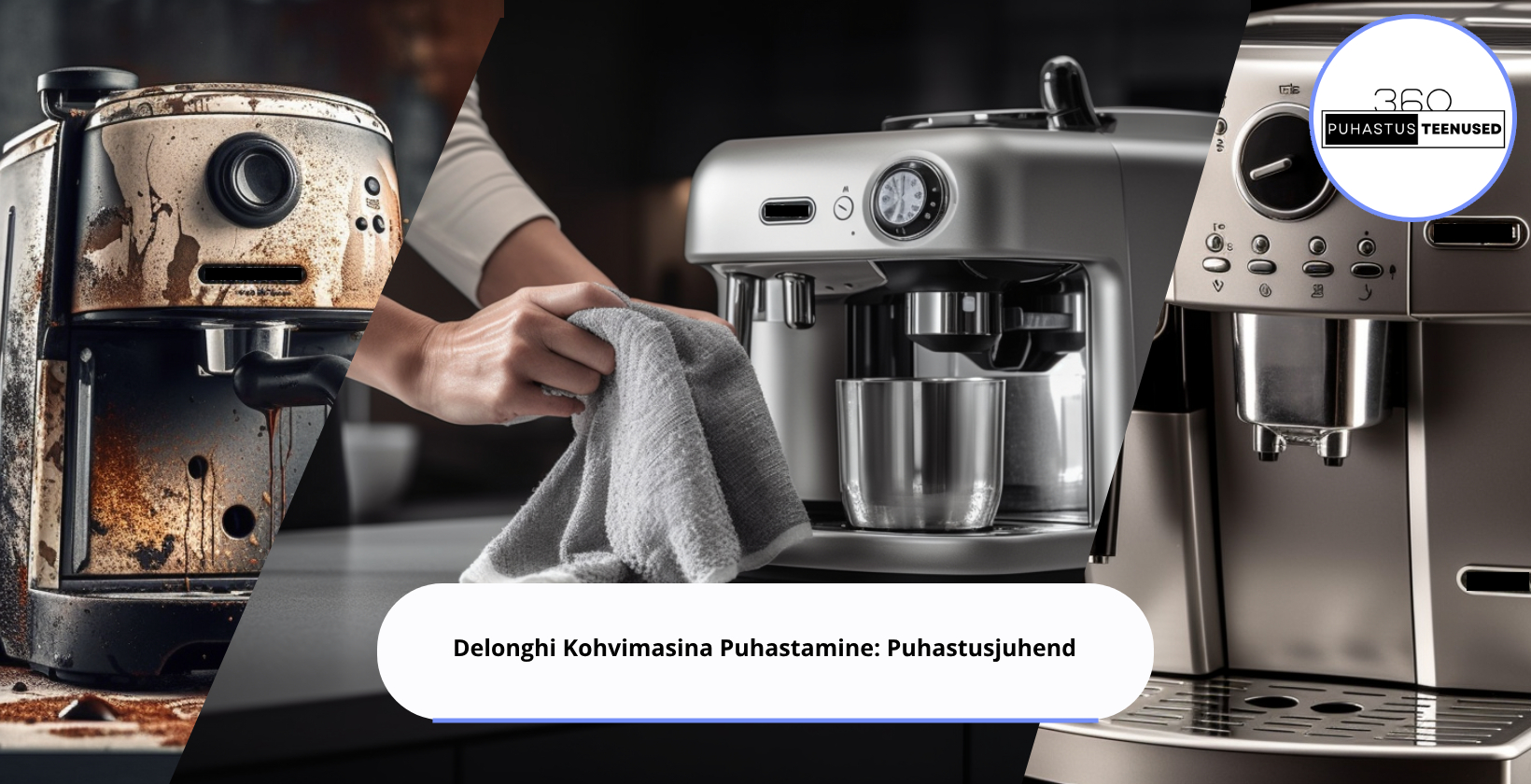 kuidas puhastada delonghi kohvimasinat